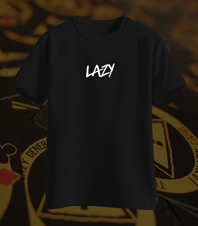Lazy T-Shirt Black