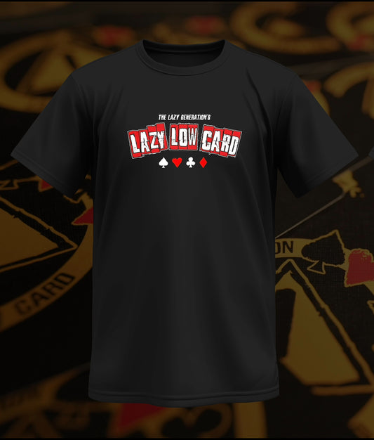 Lazy Low Card Retro T-Shirt